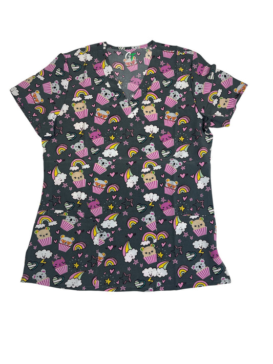 GT Performance V-Neck Print Top | PRINTS