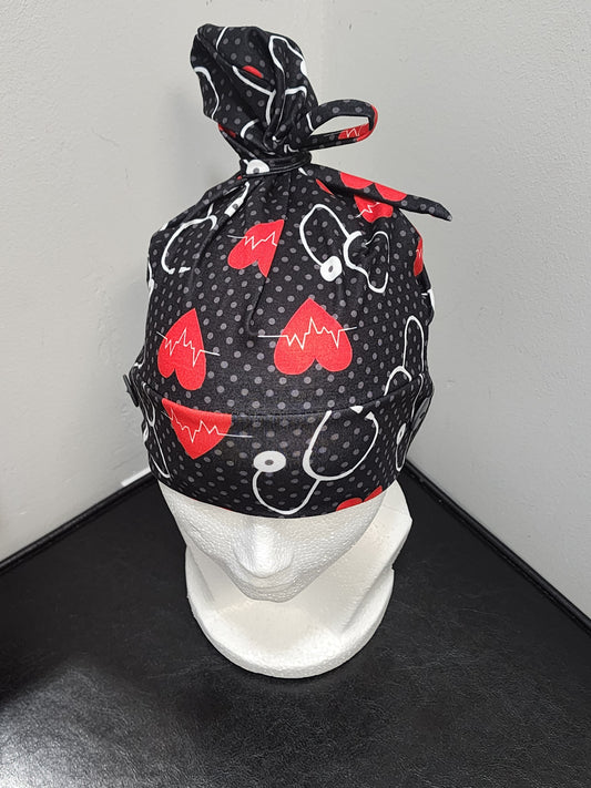 BobUp Scrub Cap with Buttons