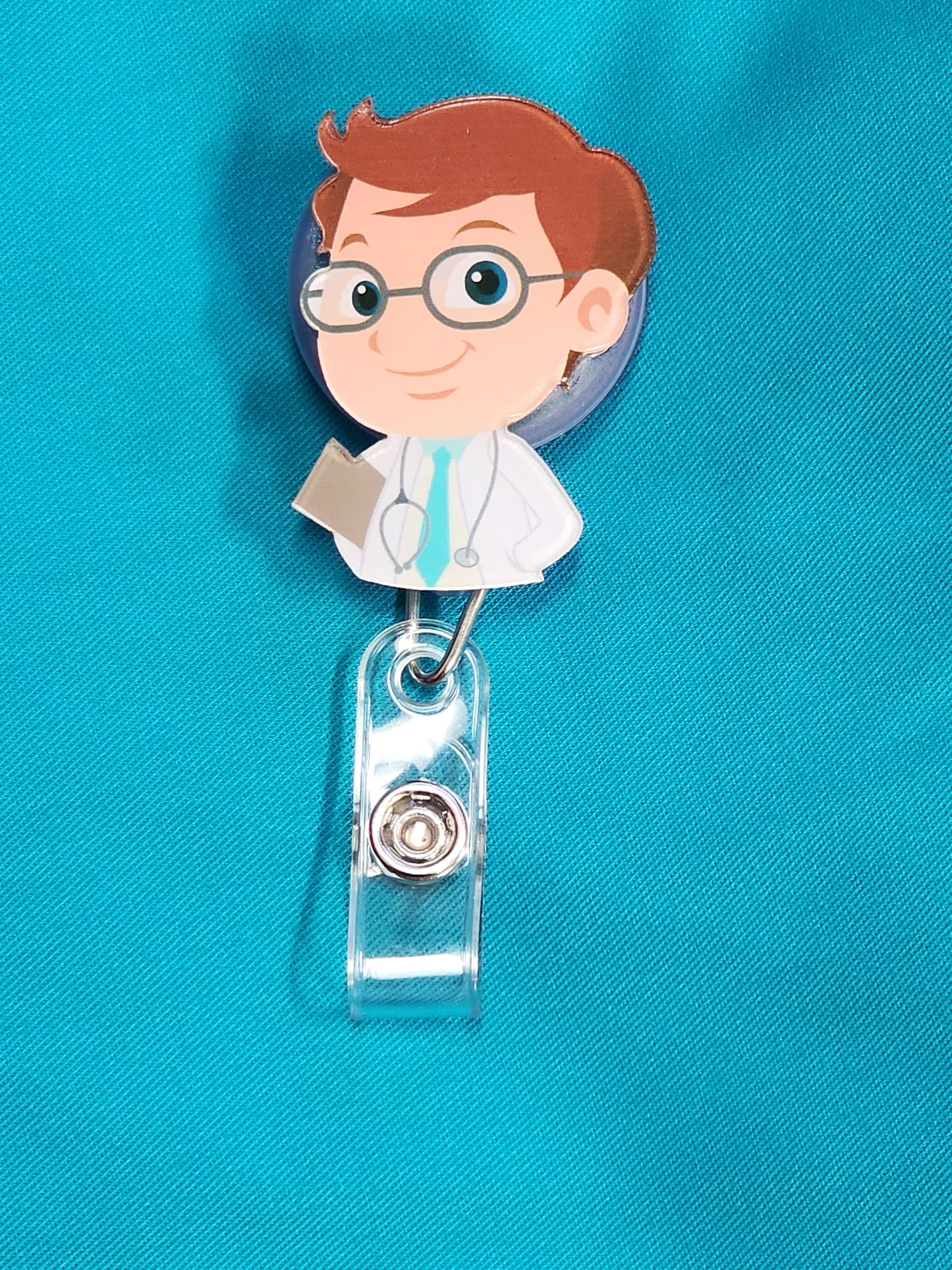 MALE MD ID BADGE/NAME TAG HOLDER