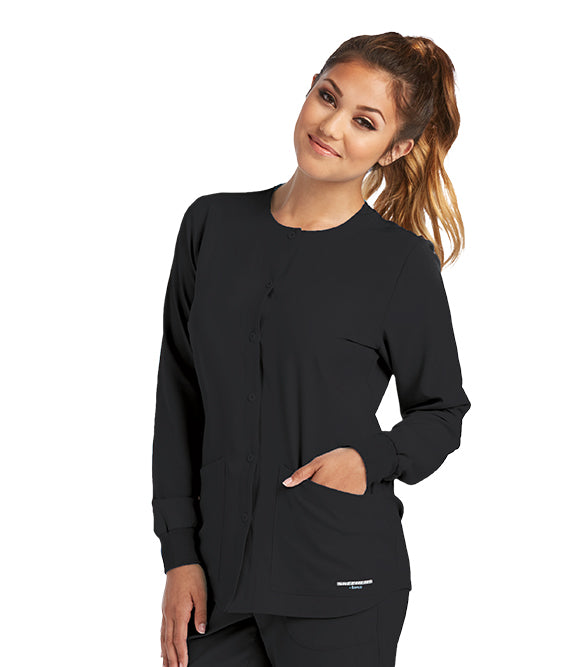 Skechers Women's Stability 2 Pocket Snap Front Jacket | SK401