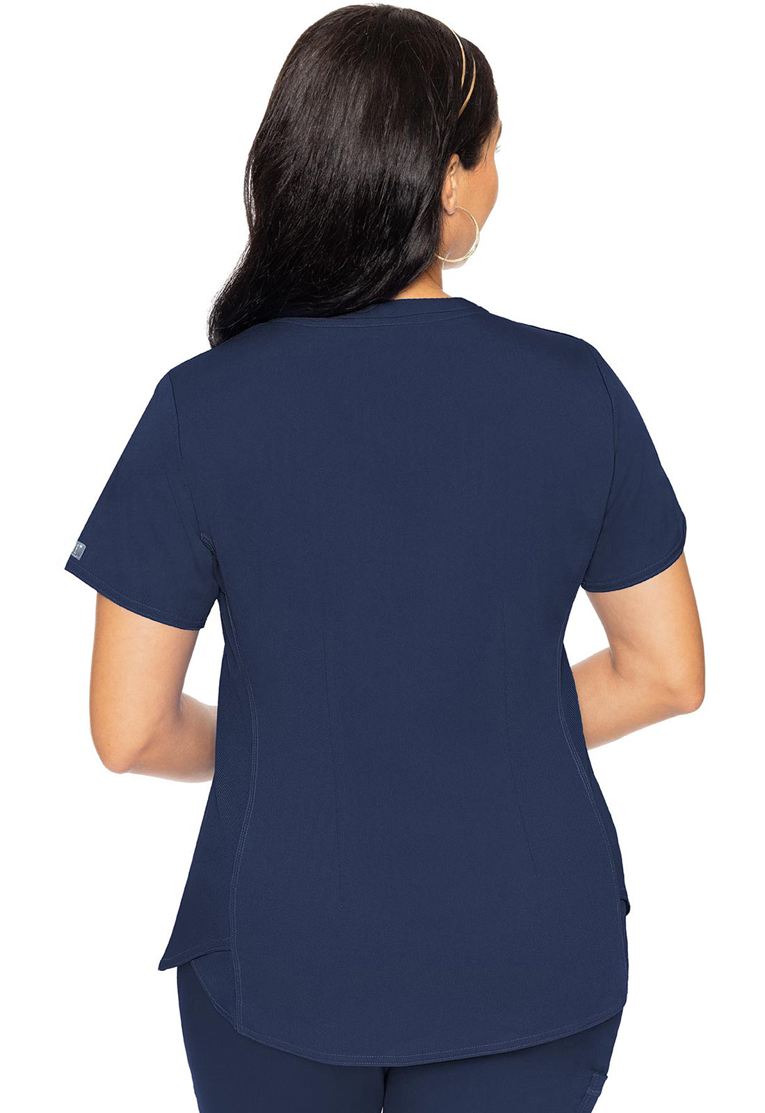 MCTouch Shirttail V-neck Top #MC7459