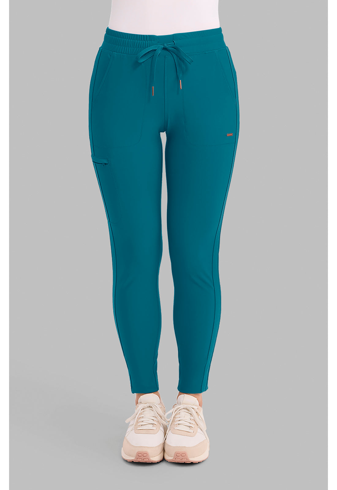 Cherokee FORM Mid Rise Tapered Leg Drawstring Pant #CK095