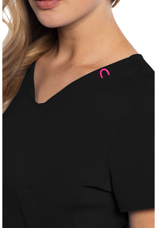 Med Couture Amp Scrubs V Neck Top #MC702