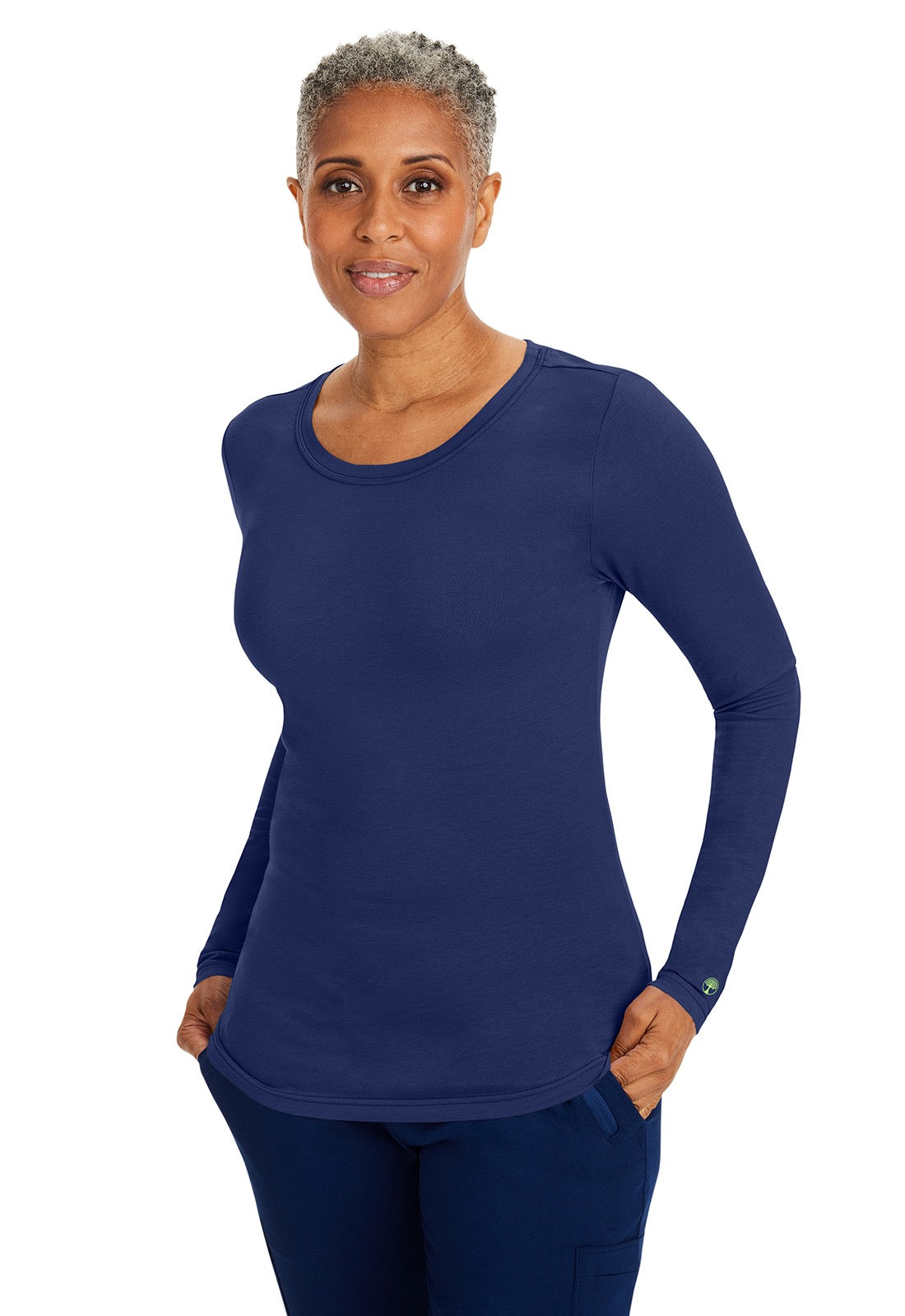 Purple Label Women's Melissa Long Sleeve Stretch T-Shirt #HH5047