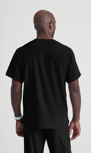 SKECHERS BY BARCO STRUCTURE 1-POCKET V-NECK SCRUB TOP #SK0112