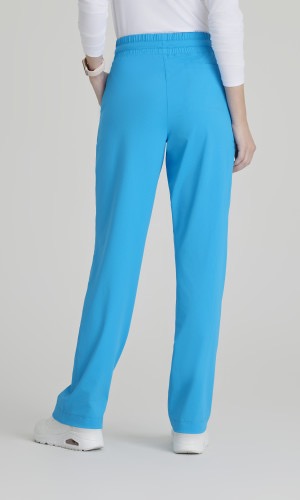 SKECHERS BY BARCO REACH SHIRRED WAISTBAND STRAIGHT LEG PANT #SKP668