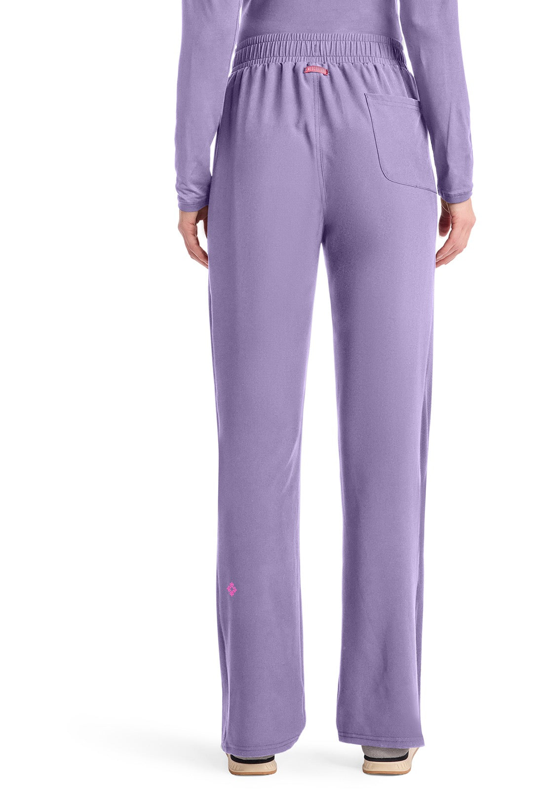 Med Couture Amp Women's 4-Pocket STRETCH Straight Leg Rib-Knit Cargo Scrub Pant #MC103