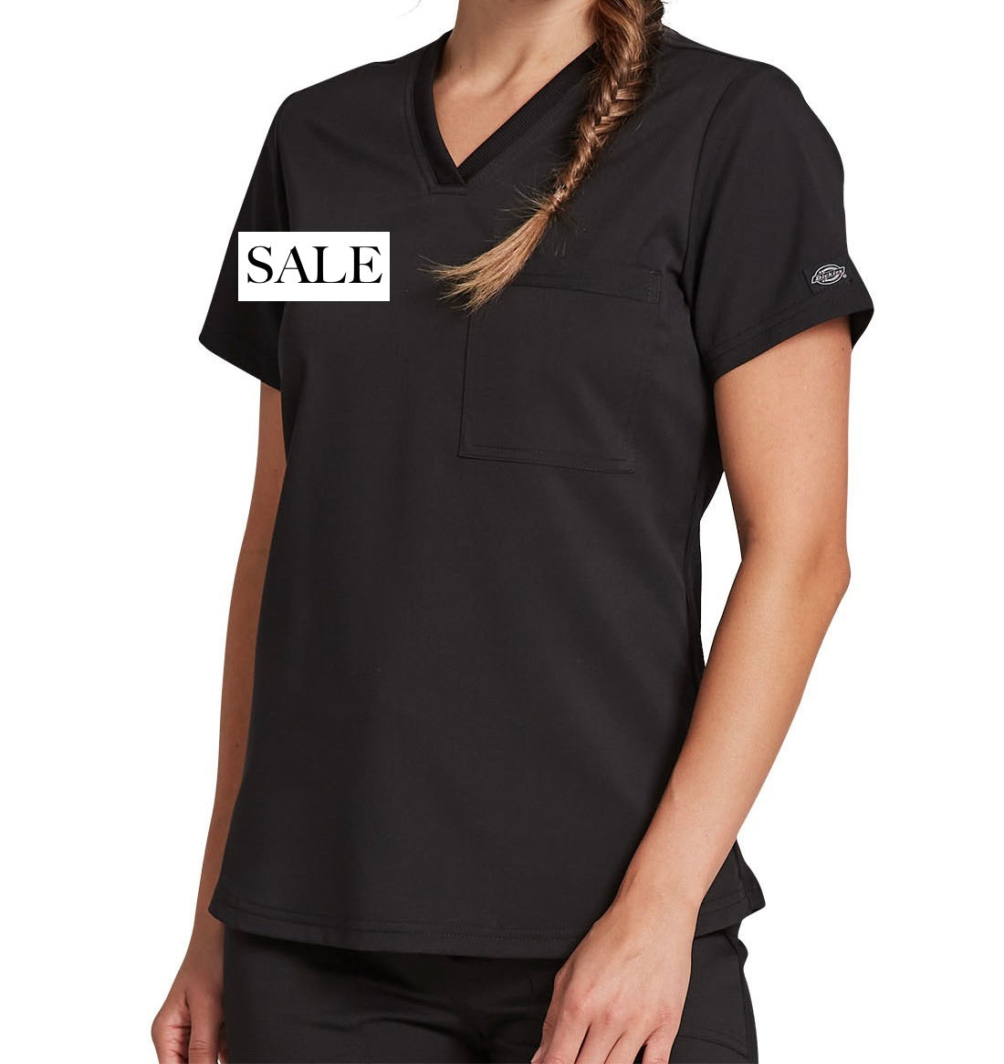 Dickies Balance Tuckable V-Neck Top #DK812