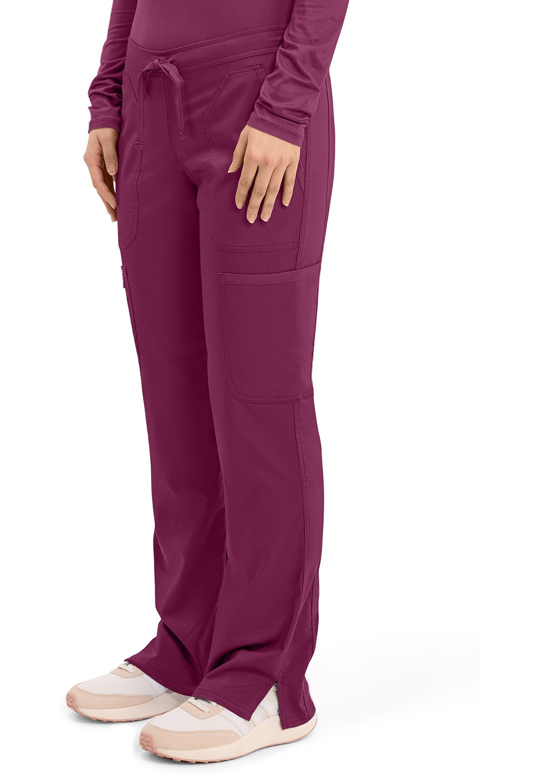 Cherokee WW Revolution Mid Rise Moderate Flare Drawstring Pant #WW120T