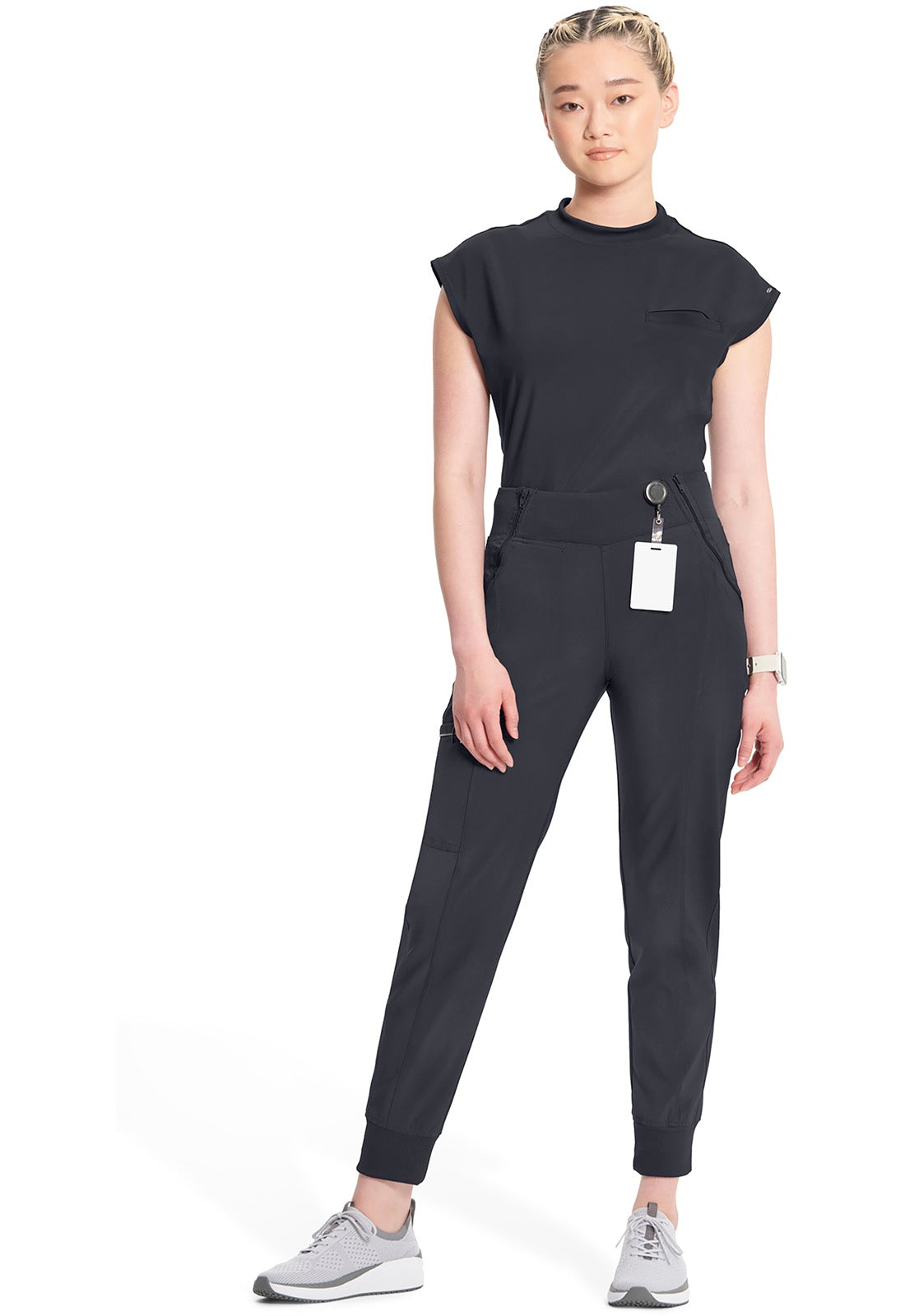 Cherokee Infinity Women's Elastic Waist Jogger Scrub Pants #CK110A