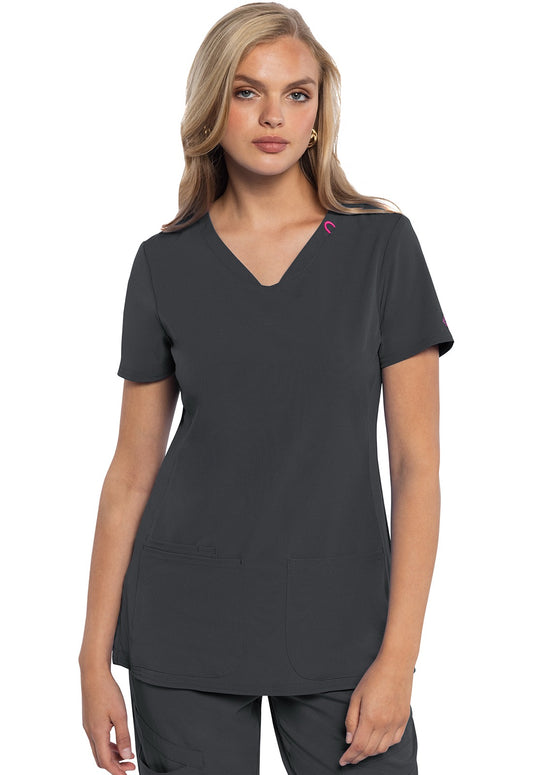 MedCouture AMP V-Neck Top #MC702