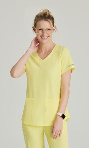 Skechers Women's Modern Fit V-Neck Scrub Top #SK101