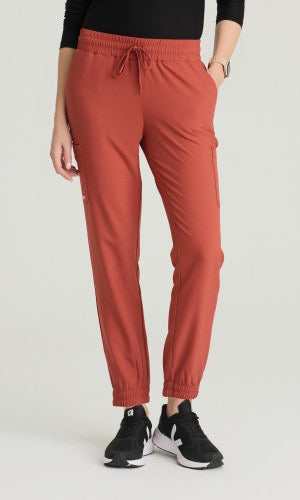 Grey's Anatomy Terra Women's 6-Pocket Cargo Jogger Scrub Pants #GSSP625