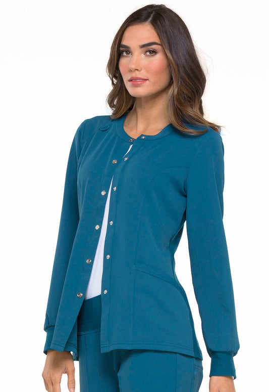 Snap Front Warm-up Jacket | EL300