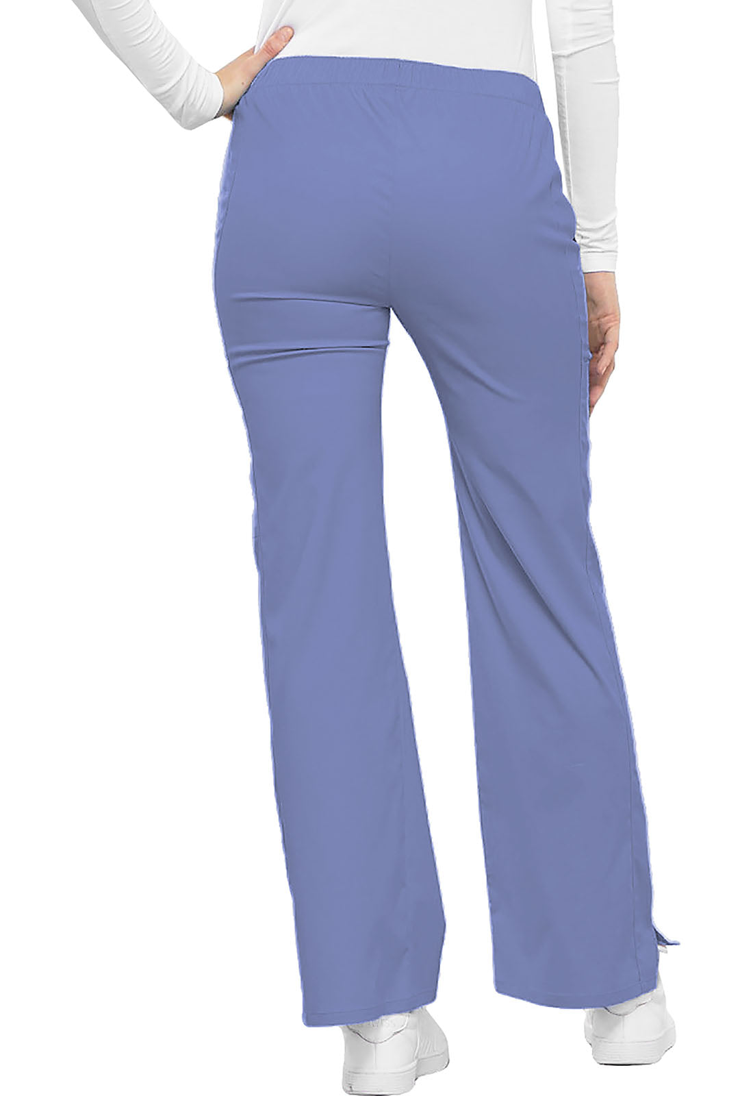 Cherokee Luxe Women's Low Rise Flare Leg Cargo Scrub Pants #21100