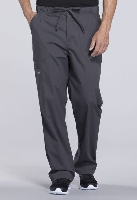 Cherokee Professionals Men's Tapered Leg Drawstring Cargo Pant #WW190