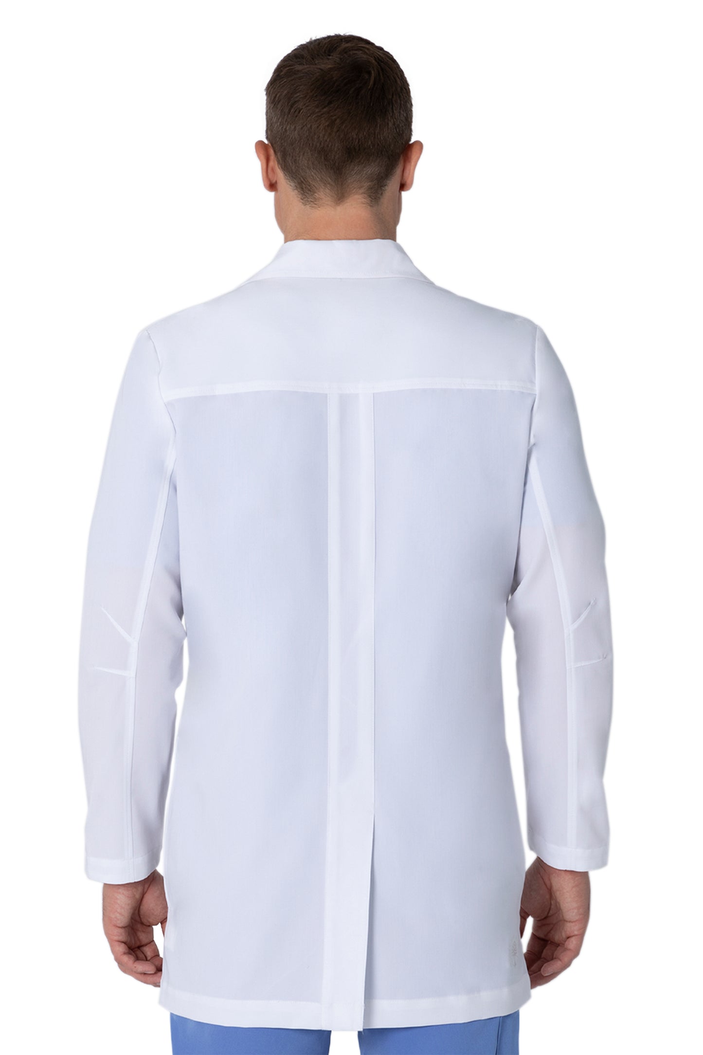 Healing Hands Logan Men's Lab Coat Six Pocket Mid-Length #HH5100