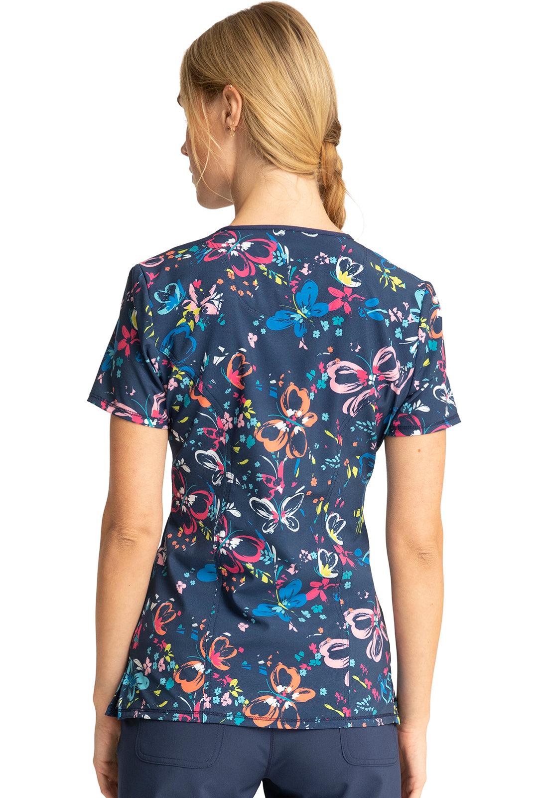 Infinity Round Neck Top in Feeling Floral #CK609