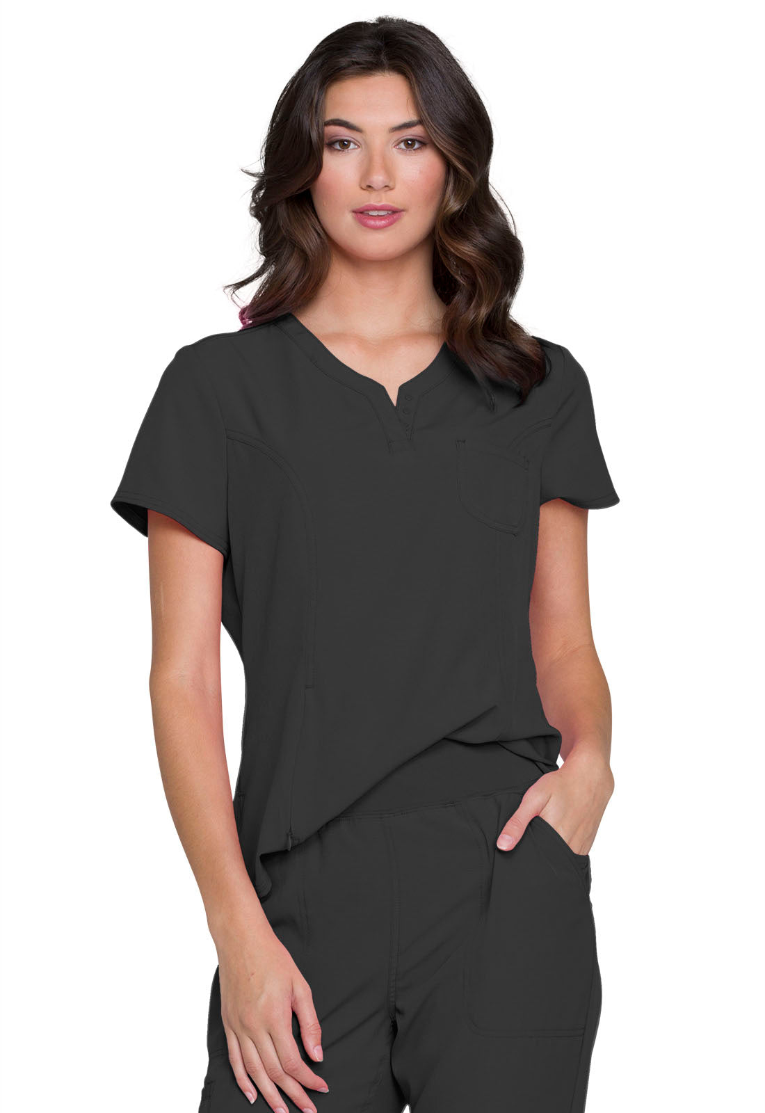 HeartSoul Tuckable V-Neck Top #HS710