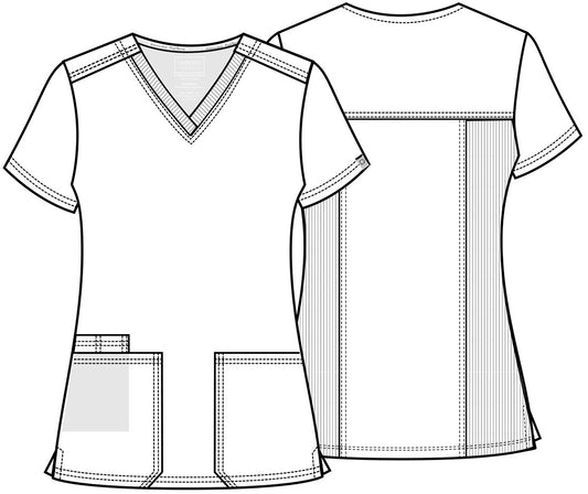 Cherokee Workwear V-Neck Top #WW770AB