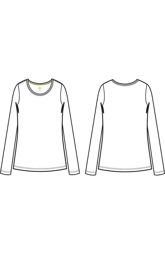 Purple Label Women's Melissa Long Sleeve Stretch T-Shirt #HH5047