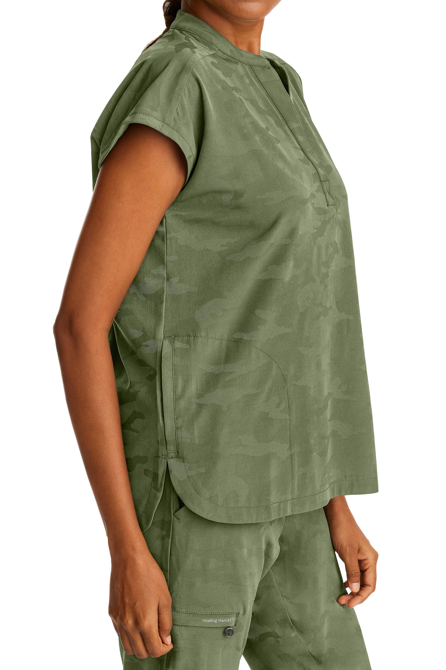 Healing Hands Purple Label Journey Camo Top #HH2352