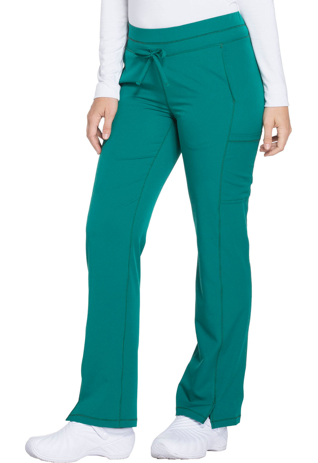 Mid Rise Straight Leg Drawstring Pant | DK130