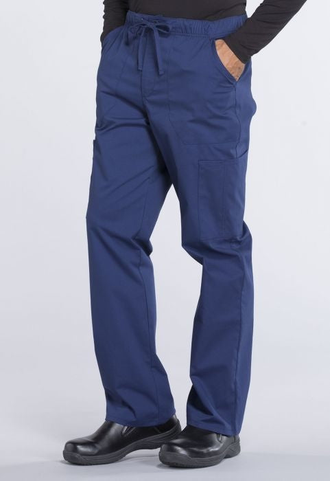 Cherokee Professionals Men's Tapered Leg Drawstring Cargo Pant #WW190