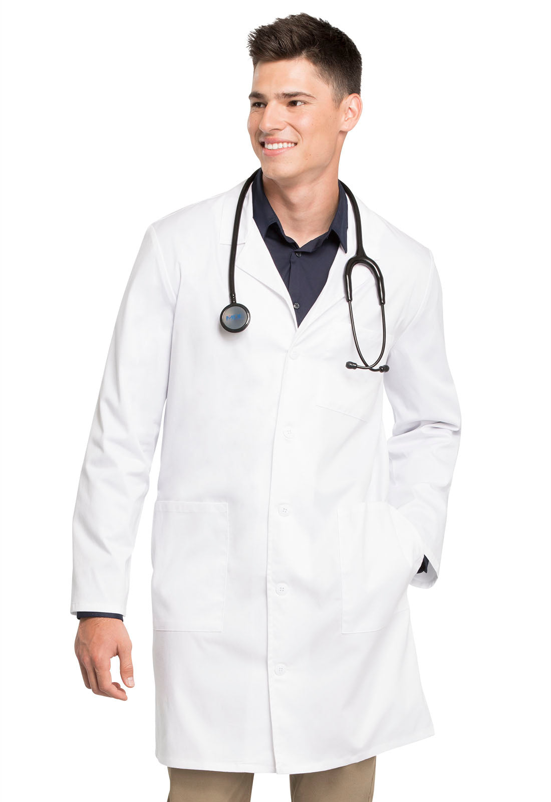 Core Stretch 38" Unisex Lab Coat | 4403