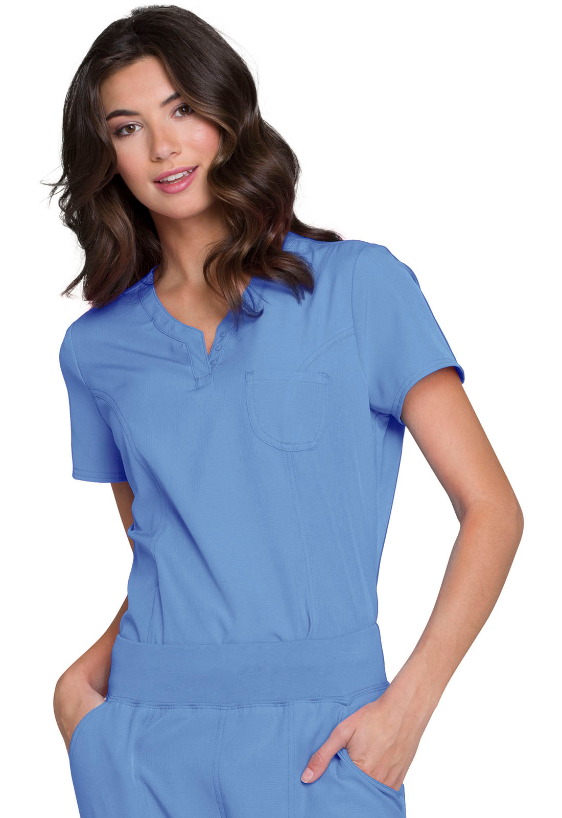 HeartSoul Tuckable V-Neck Top #HS710