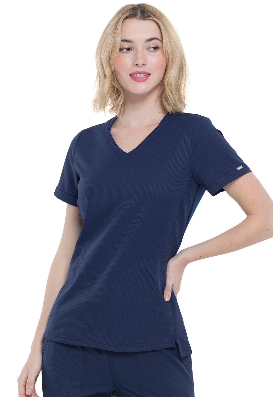 Elle Simply Polished V-Neck Top #EL604