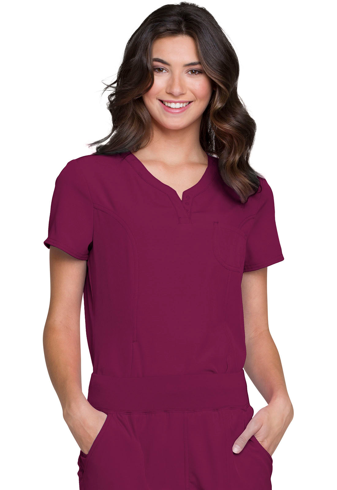 HeartSoul Tuckable V-Neck Top #HS710