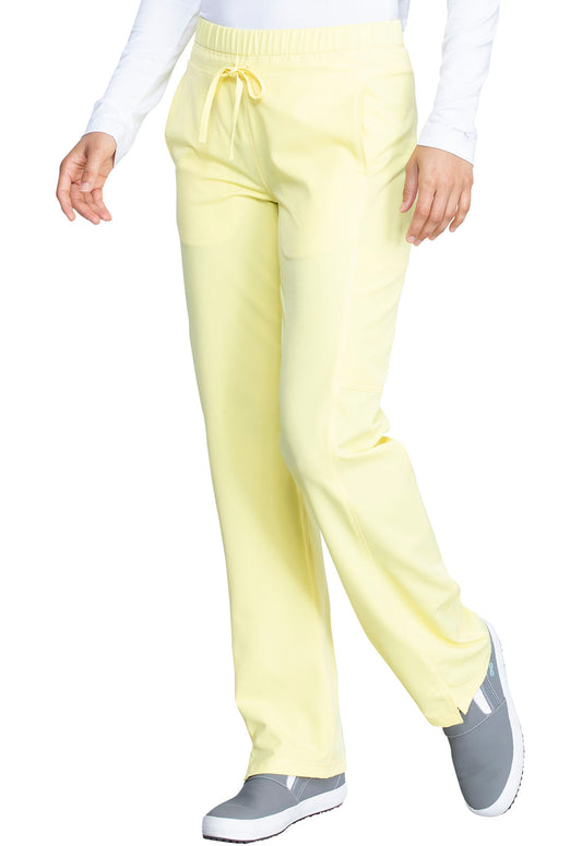 Mid Rise Straight Leg Drawstring Pant | DK130