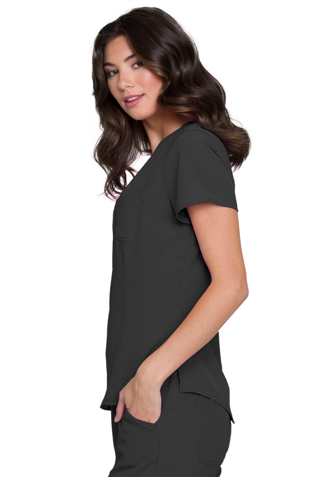 HeartSoul Tuckable V-Neck Top #HS710