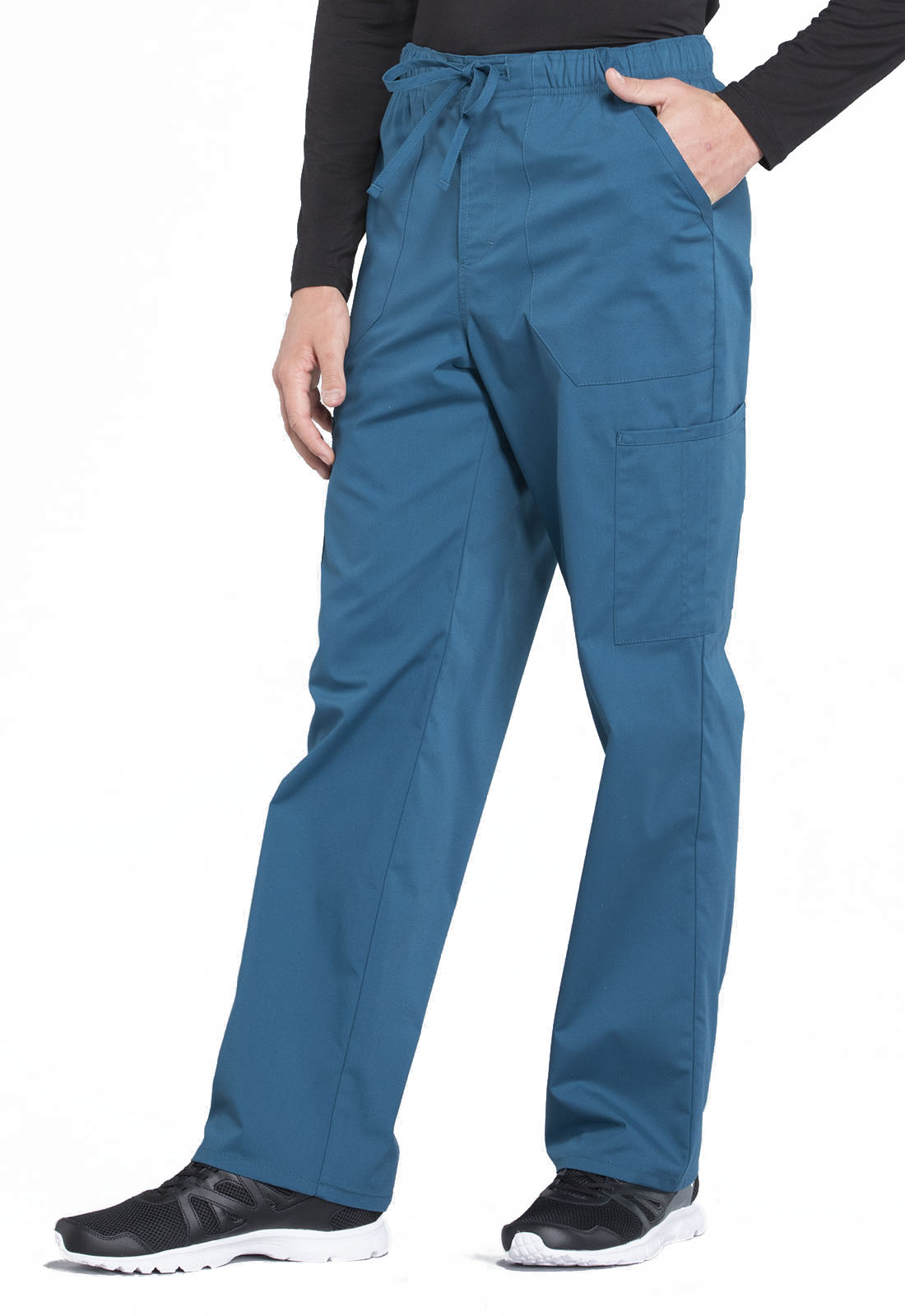 Cherokee Professionals Men's Tapered Leg Drawstring Cargo Pant #WW190