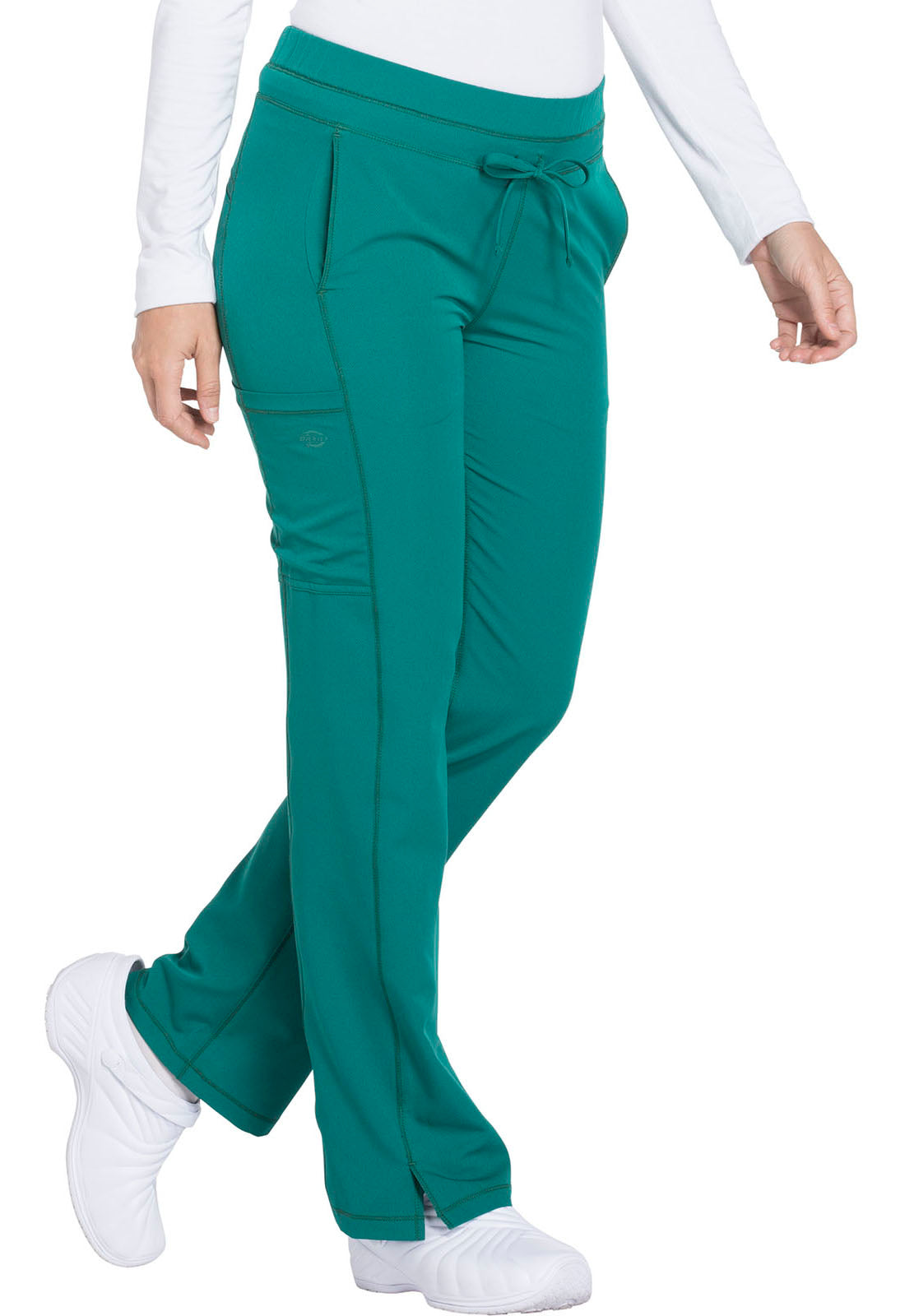 Mid Rise Straight Leg Drawstring Pant | DK130