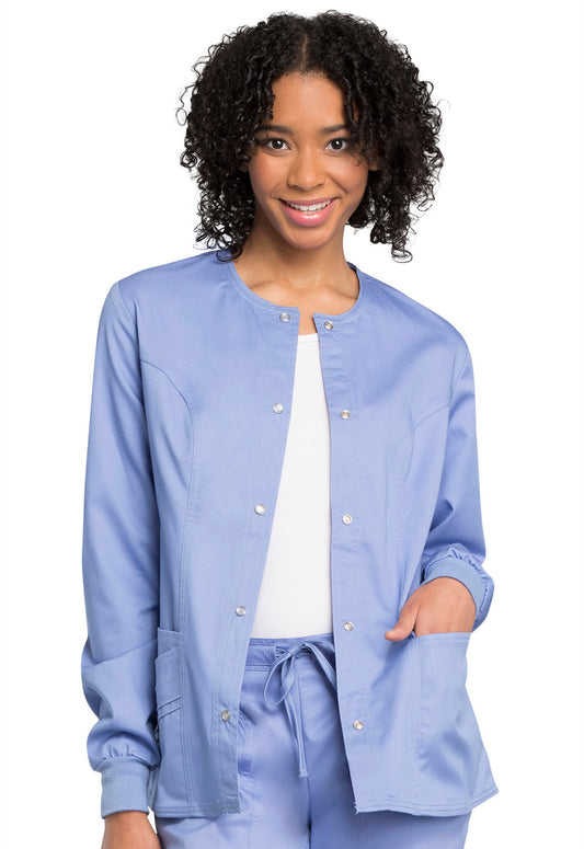 Cherokee Luxe Snap Front Jacket #1330