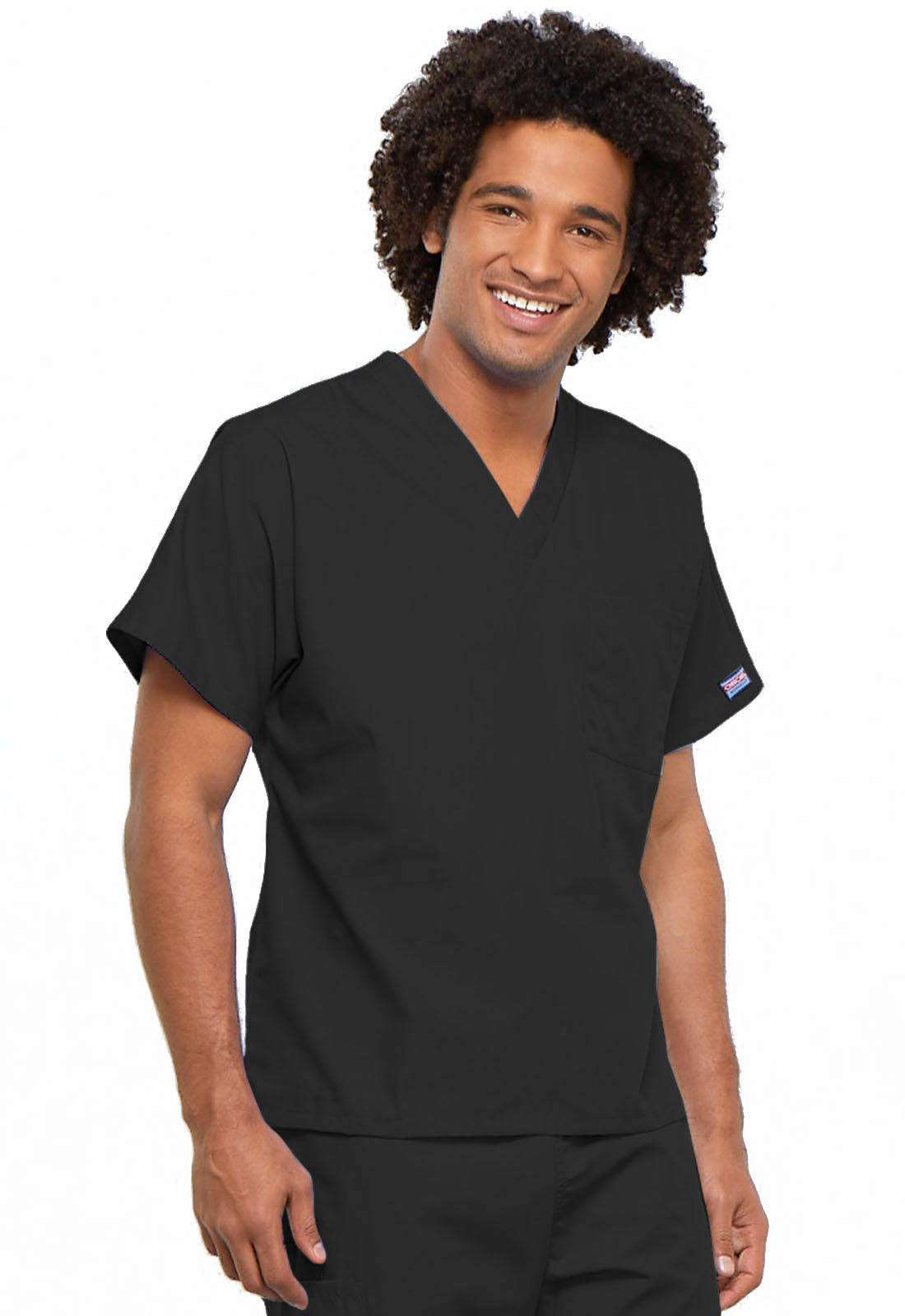 Cherokee WorkWear Unisex V-Neck Tunic Scrub Top #4777