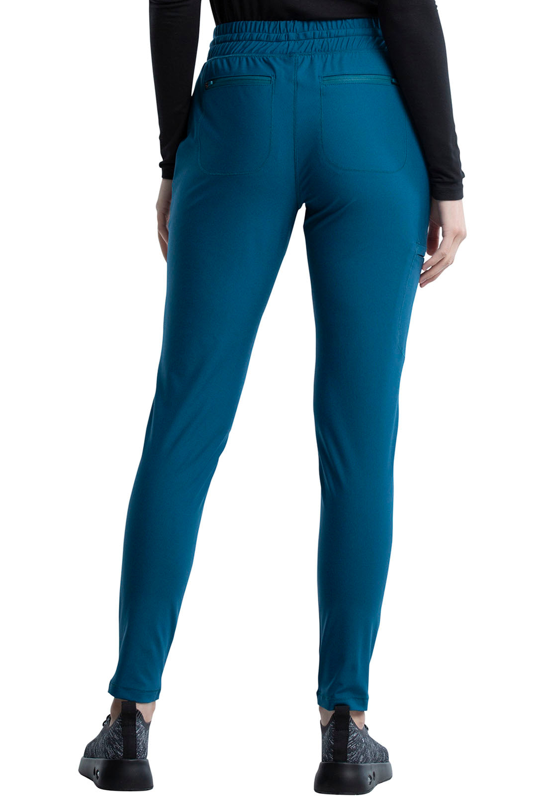 Cherokee FORM Mid Rise Tapered Leg Drawstring Pant #CK095