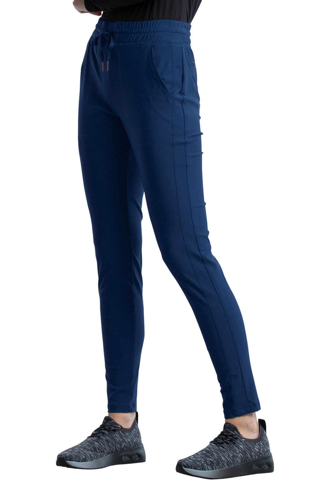 Cherokee FORM Mid Rise Tapered Leg Drawstring Pant #CK095