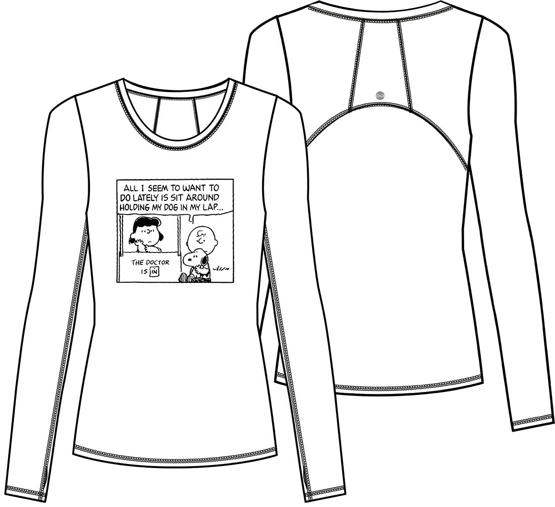 Infinity Long Sleeve Knit Tee | Ck761