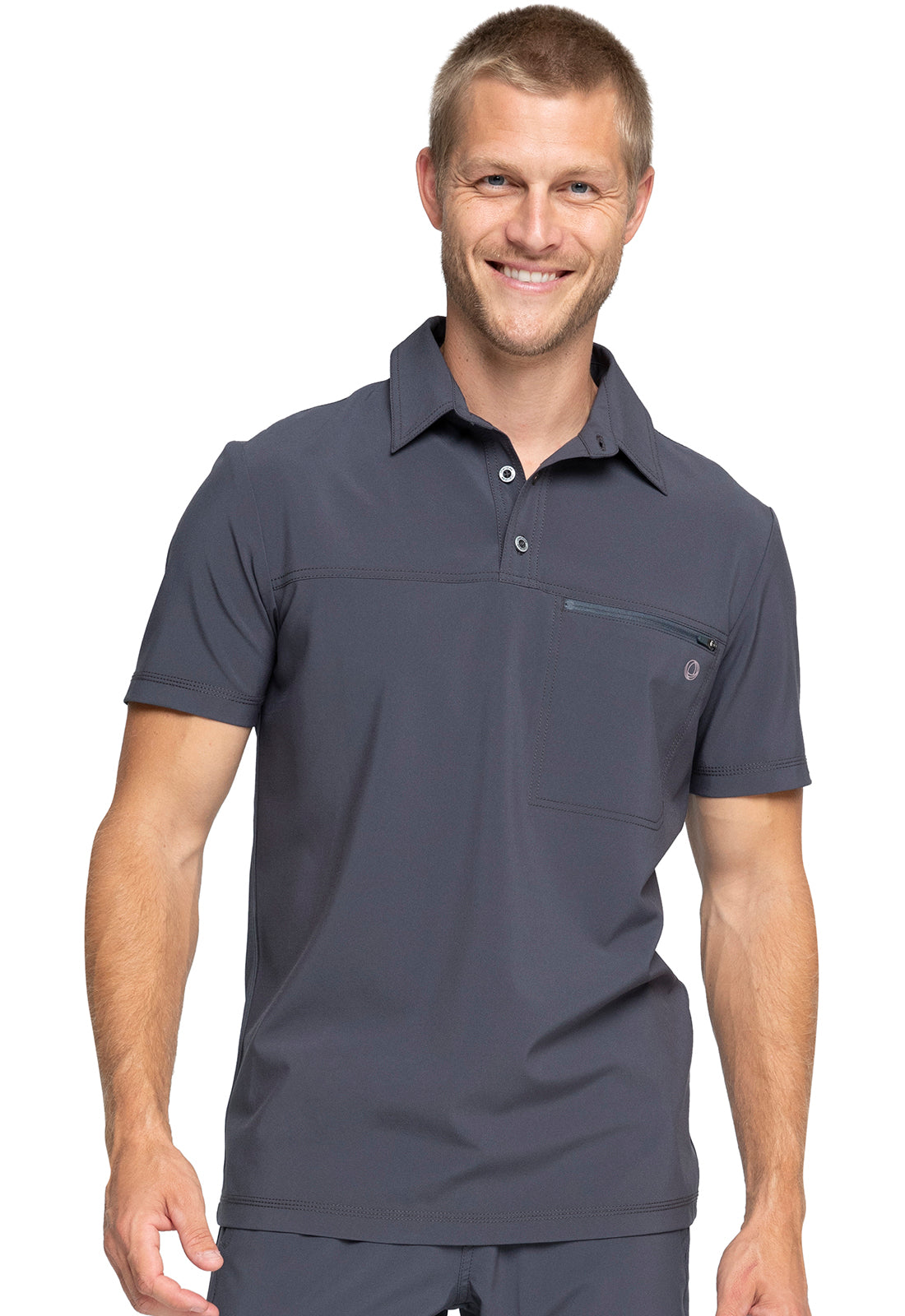 Cherokee Men's Infinity Polo Scrub Top #CK825A
