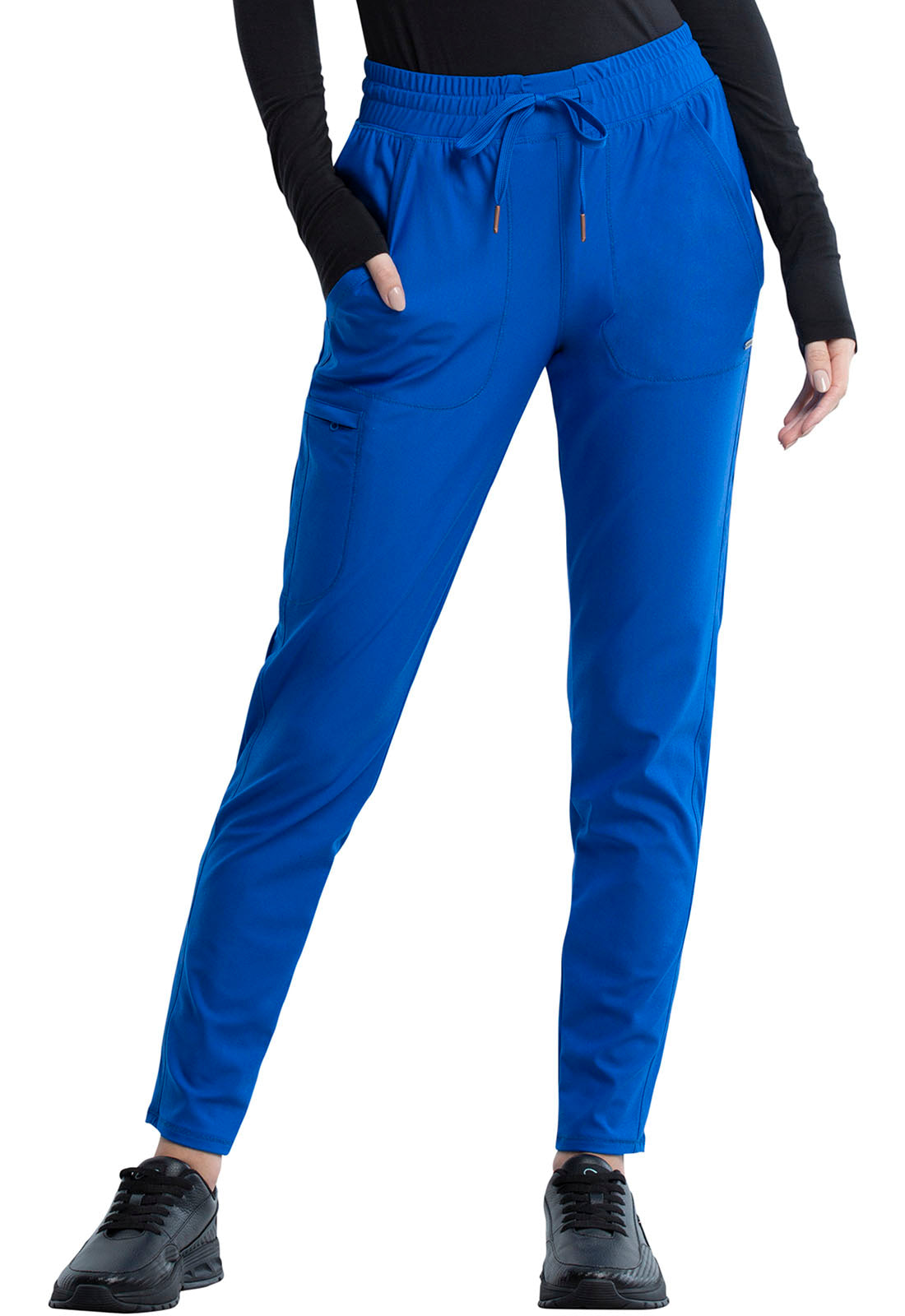 Cherokee FORM Mid Rise Tapered Leg Drawstring Pant #CK095