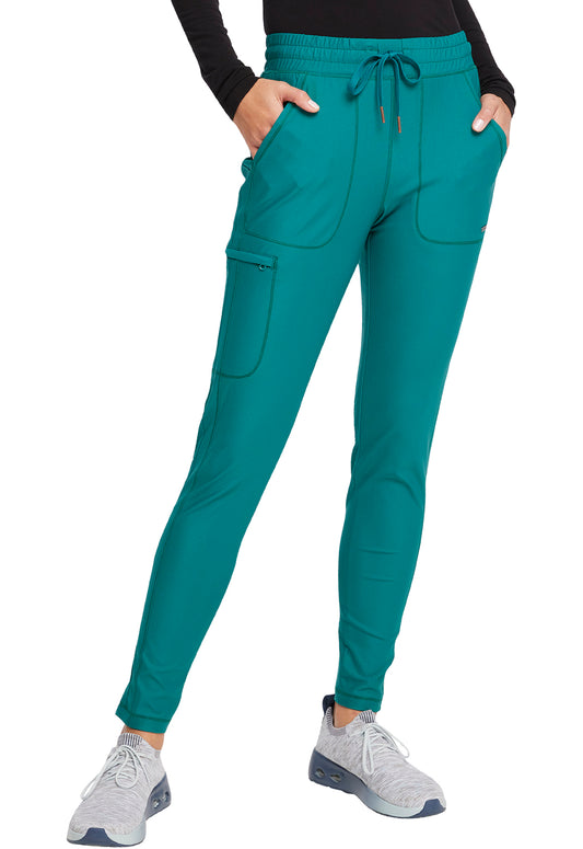 Cherokee FORM Mid Rise Tapered Leg Drawstring Pant #CK095