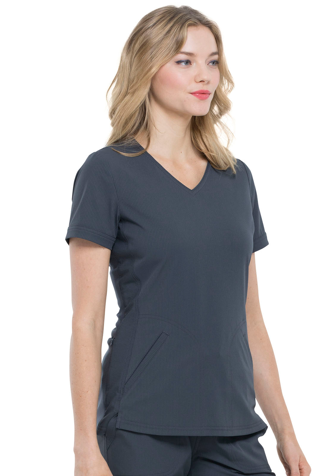 Elle Simply Polished V-Neck Top #EL604
