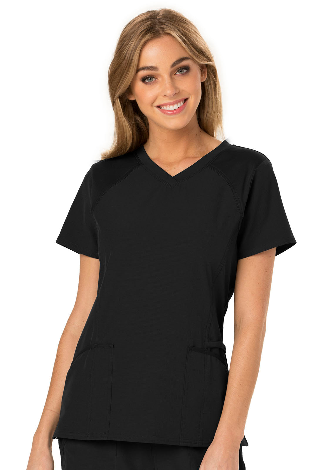 HeartSoul Break Free Ribbed V-Neck Top #HS660