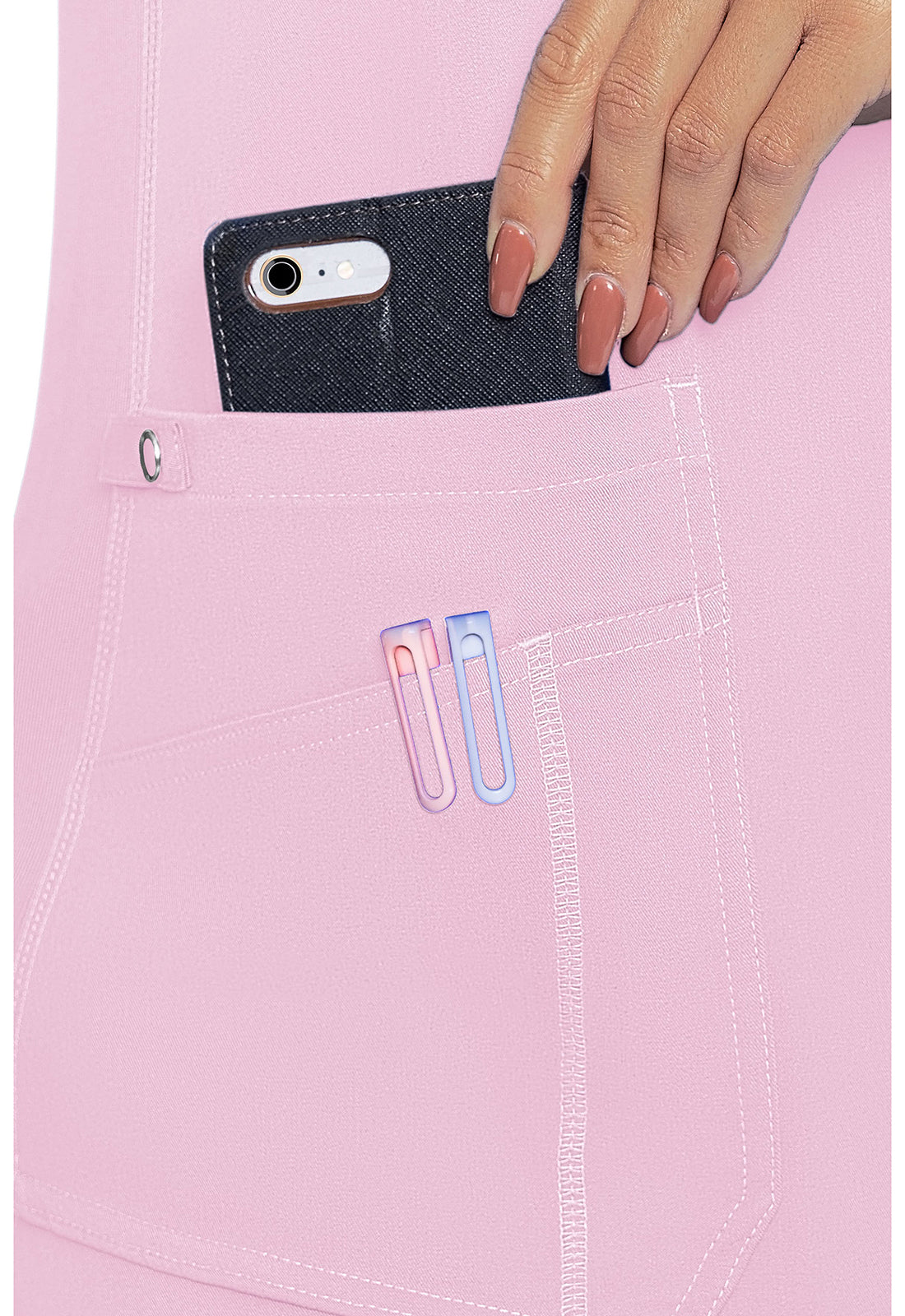 MCTouch Shirttail V-neck Top #MC7459