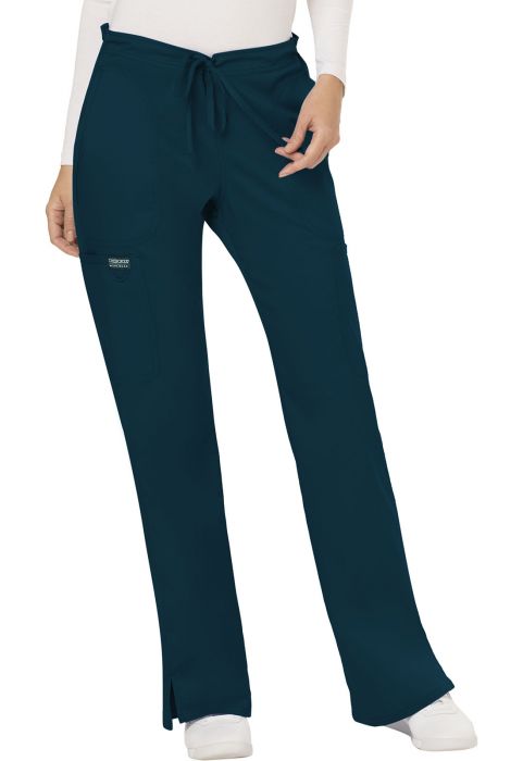 Cherokee WW Revolution Mid Rise Moderate Flare Drawstring Pant #WW120T