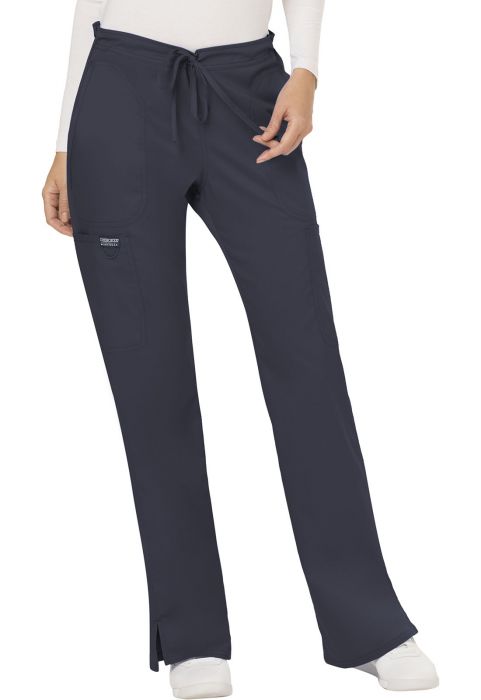 Cherokee WW Revolution Mid Rise Moderate Flare Drawstring Pant #WW120T