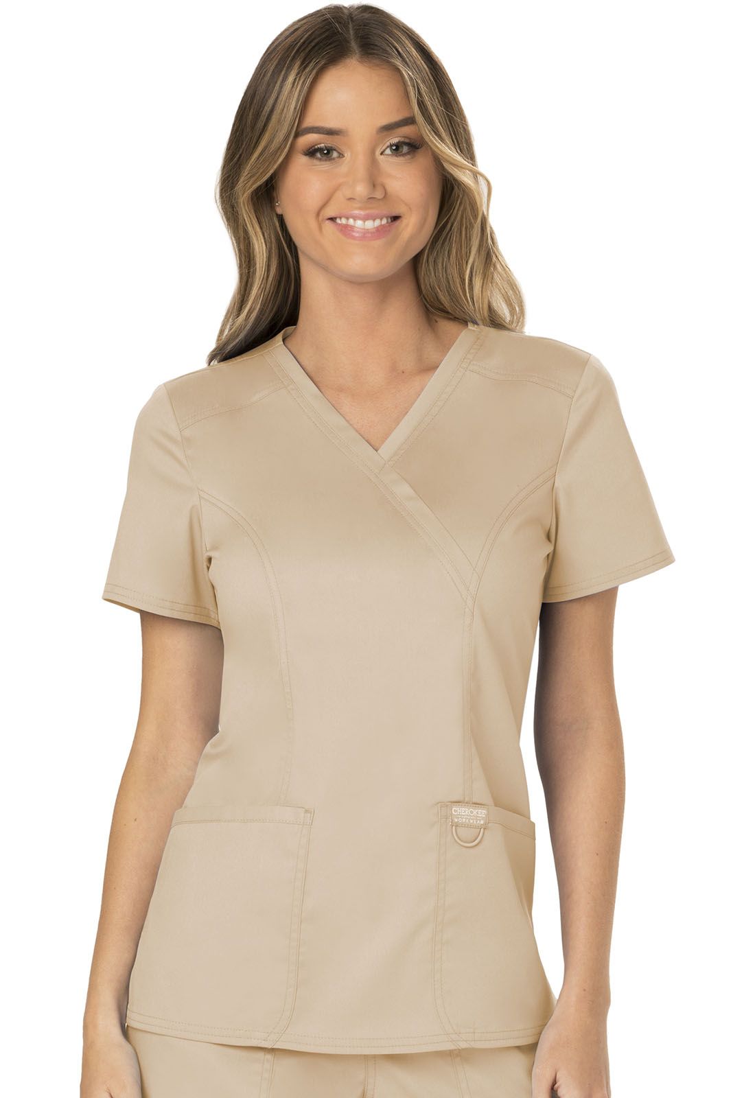 Cherokee Revolution Women's Mock Wrap Top #WW610